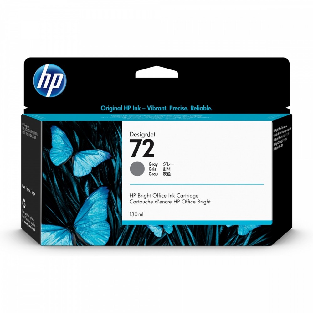 HP Inc. Ink No. 72 Gray