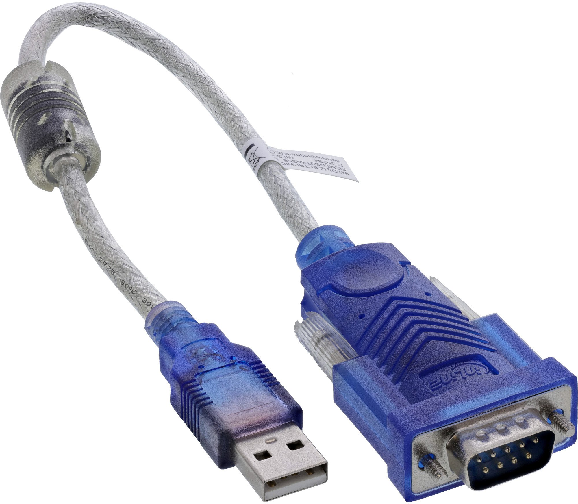 InLine  USB do RS-232 z ferrytą