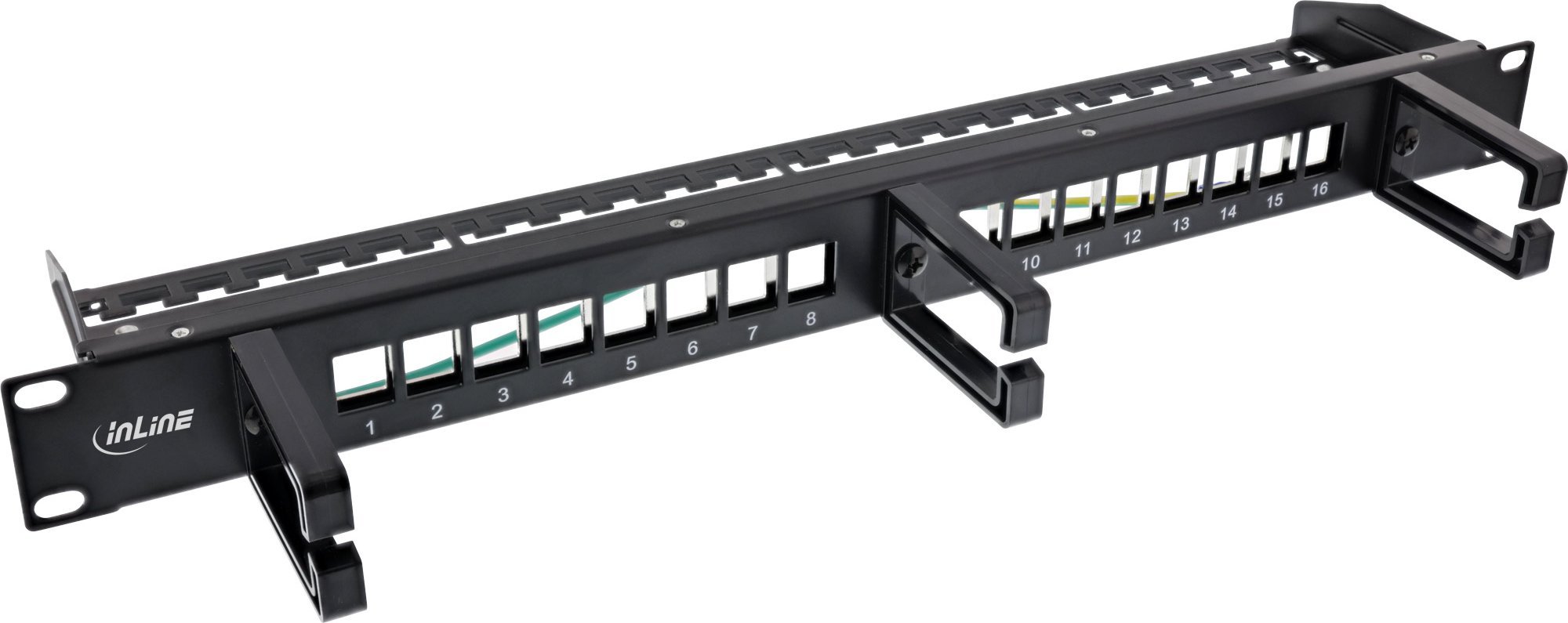 InLine InLine® 16-way patch panel, Keystone
