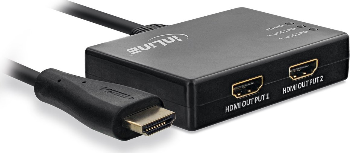InLine InLine® Cable Splitter HDMI 2-port