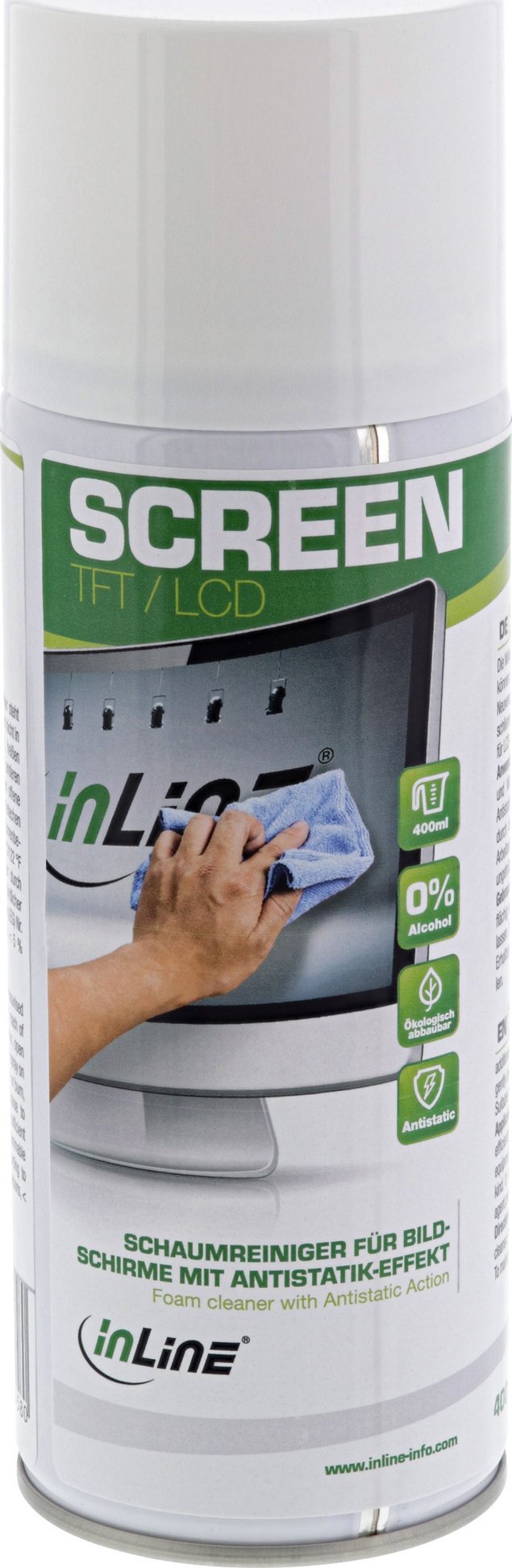 InLine InLine® Foam Cleaner for screens