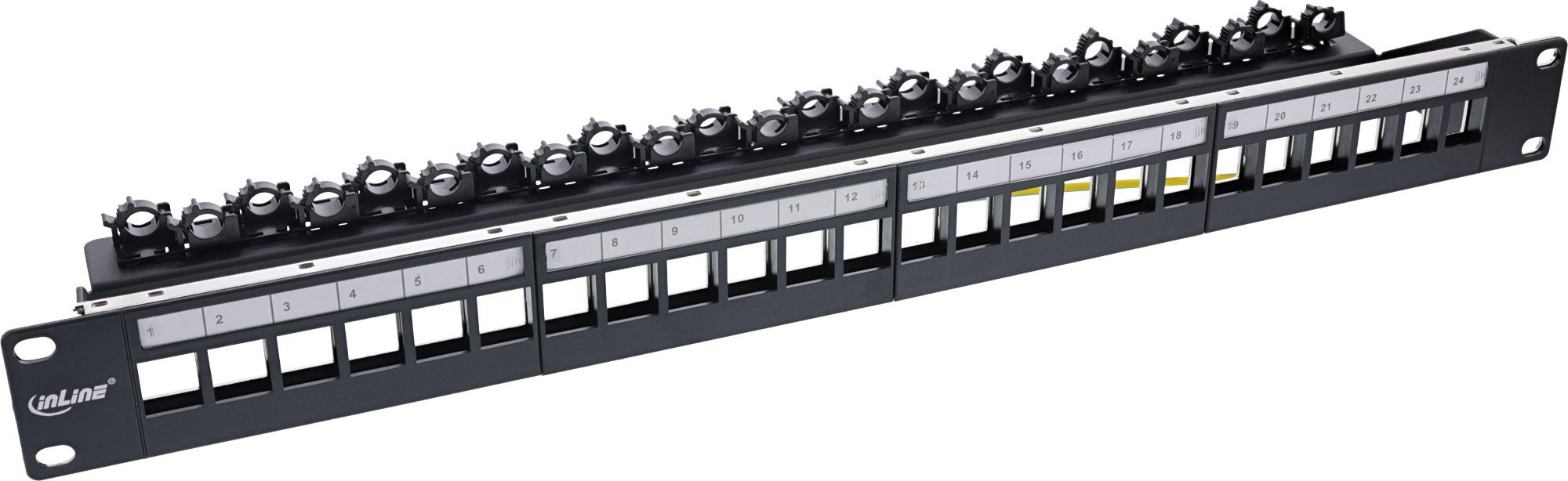 InLine InLine® Patch panel 24-way, Keystone