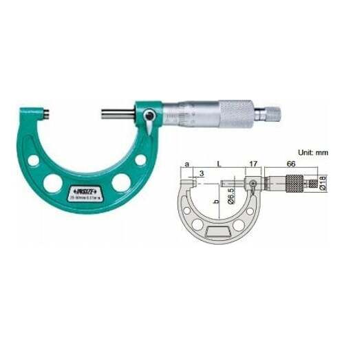 Insize MIKROMETR 225-250 STANDARD | 3203-250A
