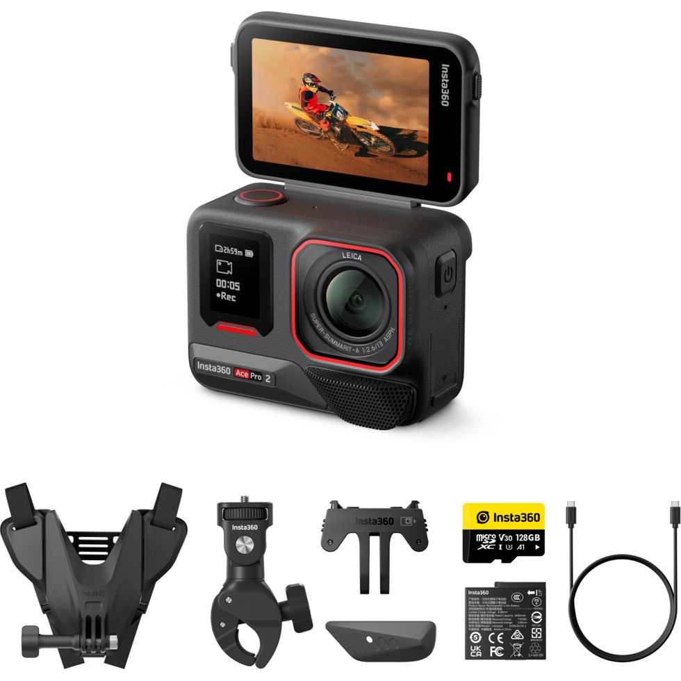 Insta360 Ace Pro 2 Motorcycle Bundle