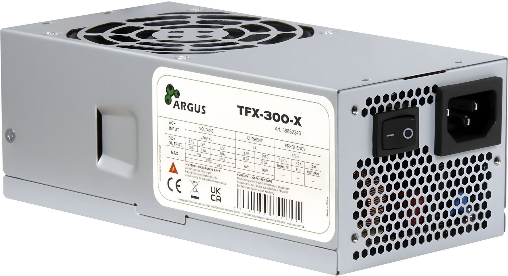 Inter-Tech Power Supply Argus TFX-300-X bulk