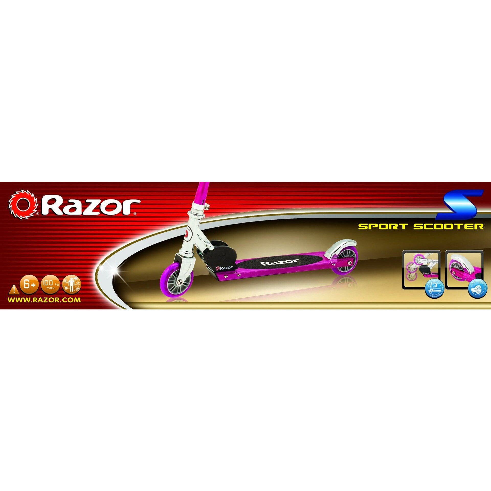 RAZOR Interbrands 13073051 kick scooter Pink