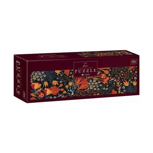 Interdruk Puzzle panorama 1000 Flowers 2
