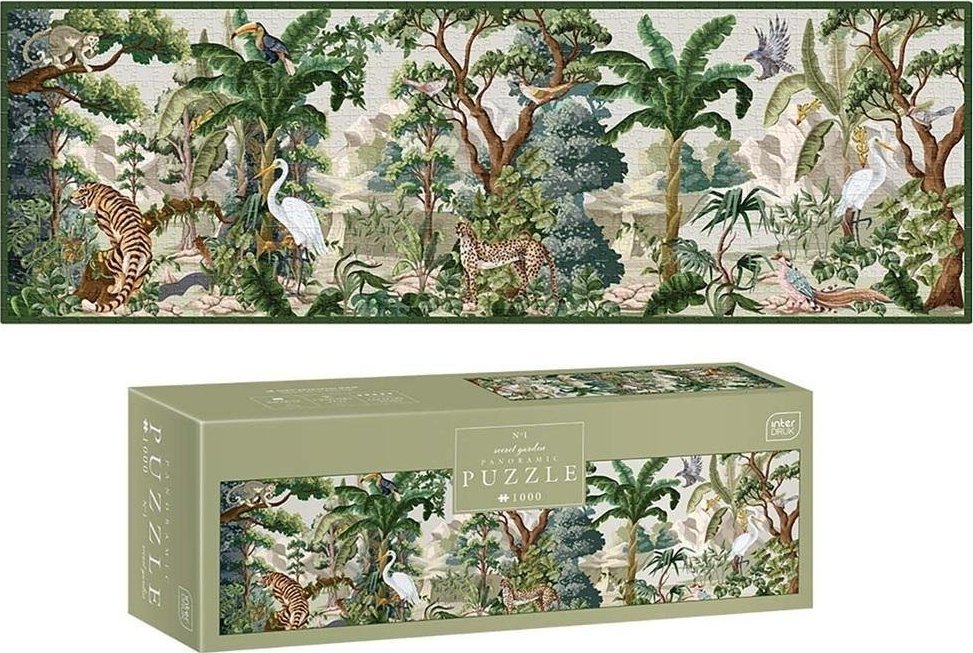 Interdruk Puzzle panorama 1000 Secret Garden