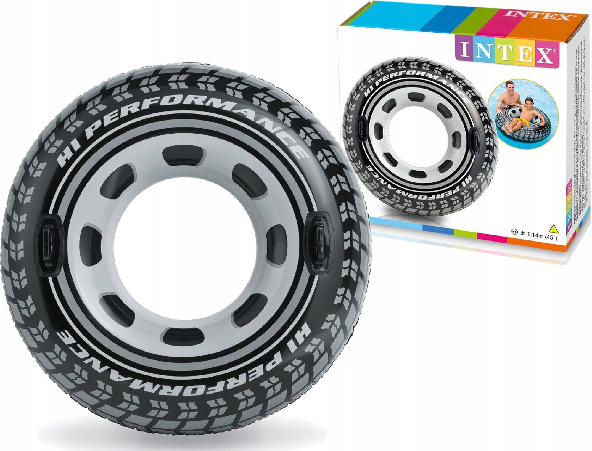 Intex do pływania opona 91cm (59252