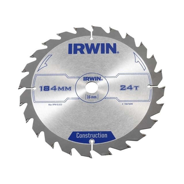 Irwin  184x16x2,5mm 24z ATB WOOD