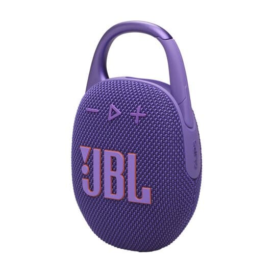 JBL ūdensizturīga portatīvā skandakarabīni, lillā JBLCLIP5PUR