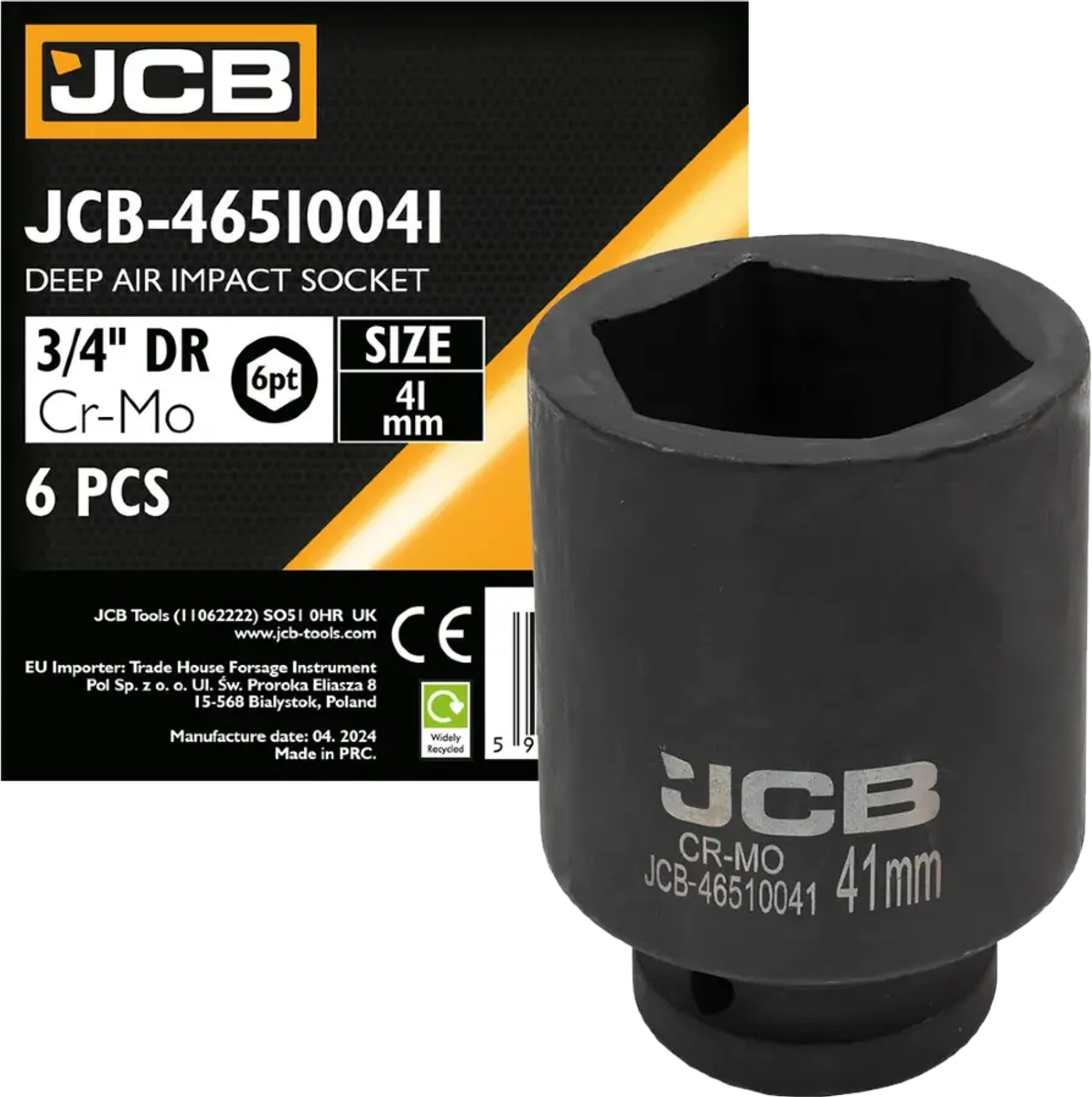JCB JCB NASADKA  KA 3/4" Cr-Mo