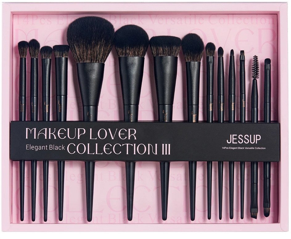 Jessup JESSUP Matte Black Versatile Brush