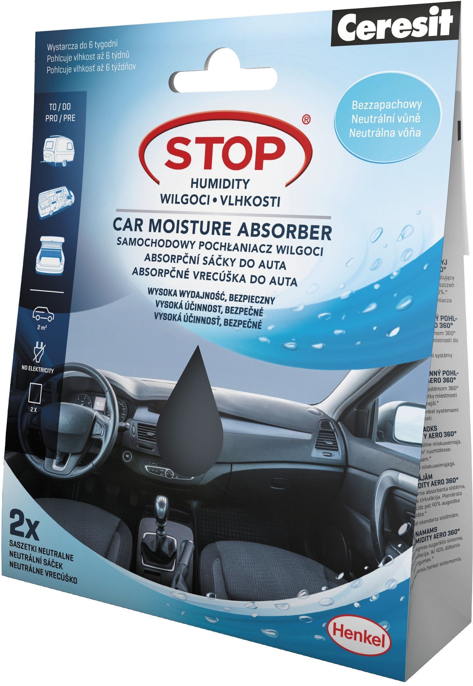 JetWorld ABSORBER MOISTURE STOP HUMIDI CARS