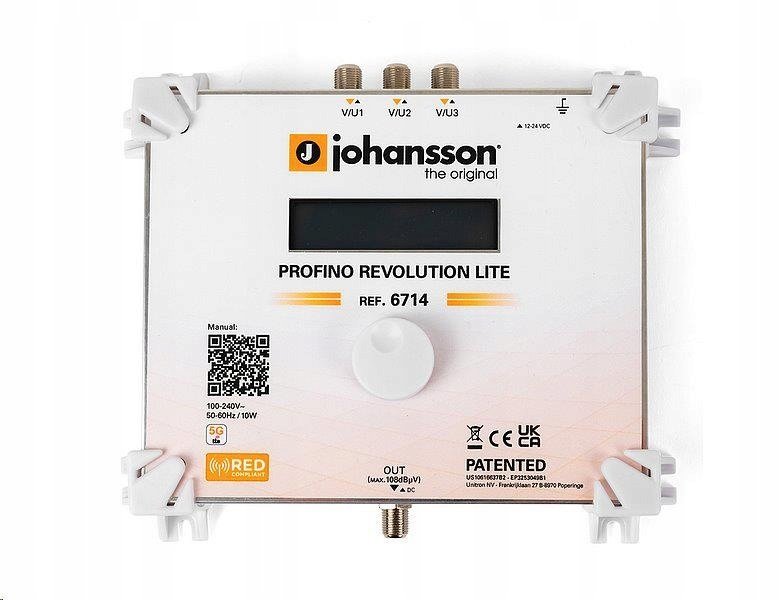 Johansson Programowalny wzmacniacz wielozakresowy -6714/LITE (JOHANSSON-6714/LITE)