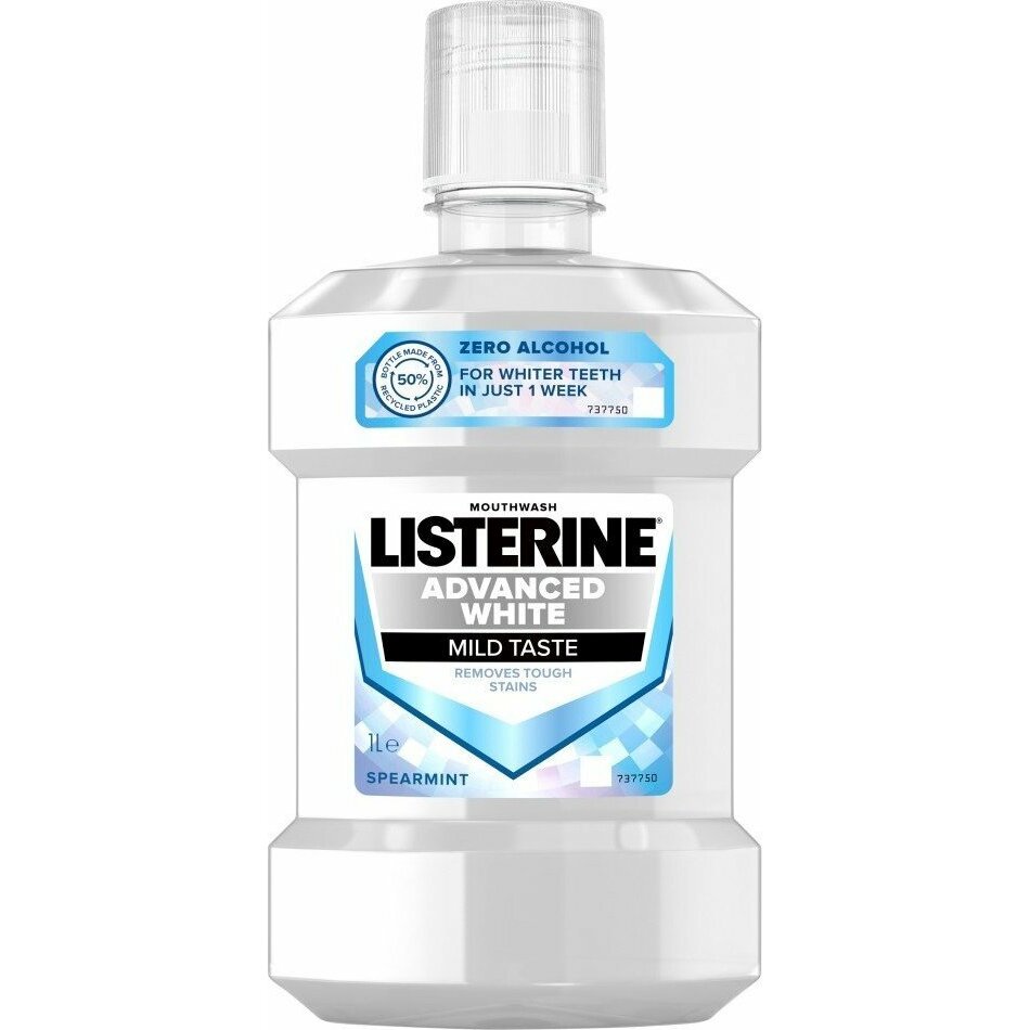JOHNSONterine Advanced White  płukania- Łagodny Smak