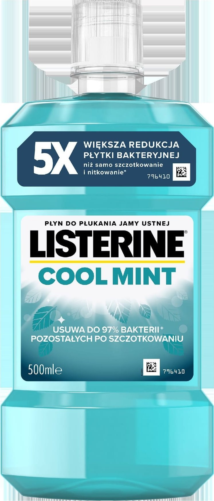 JOHNSON LISTERINE  płukania jamynej Cool Mint