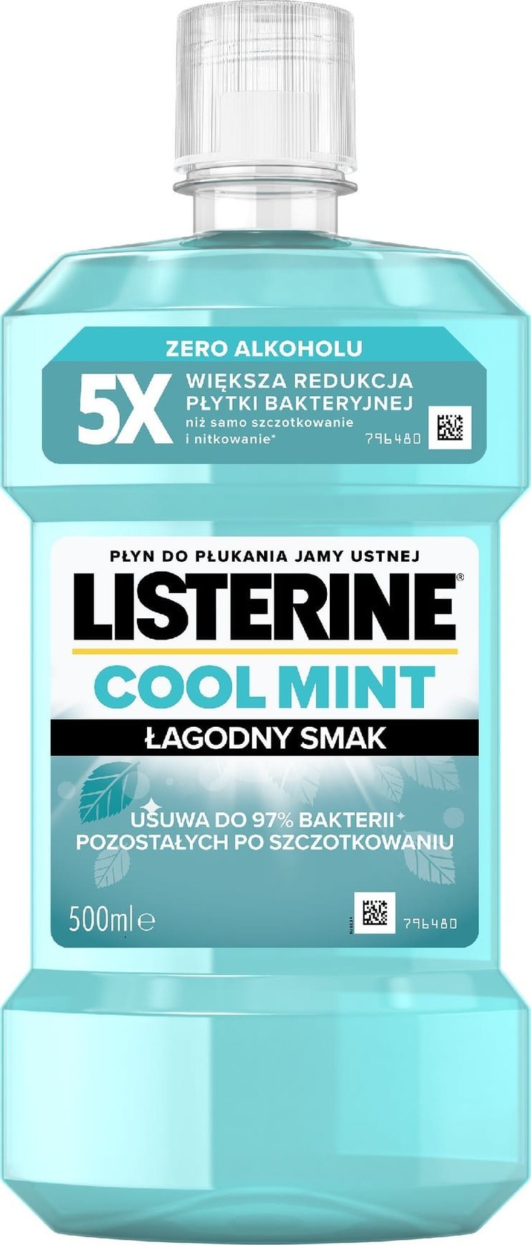JOHNSON LISTERINE  płukania jamynej Cool Mint