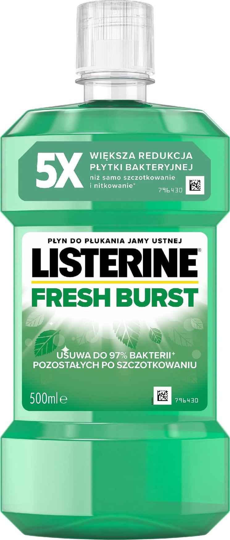 JOHNSON LISTERINE  płukania jamynej Fresh Burst