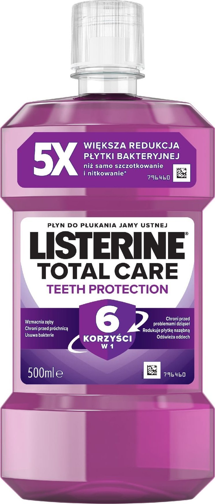 JOHNSON LISTERINE  płukania jamynej Total Care