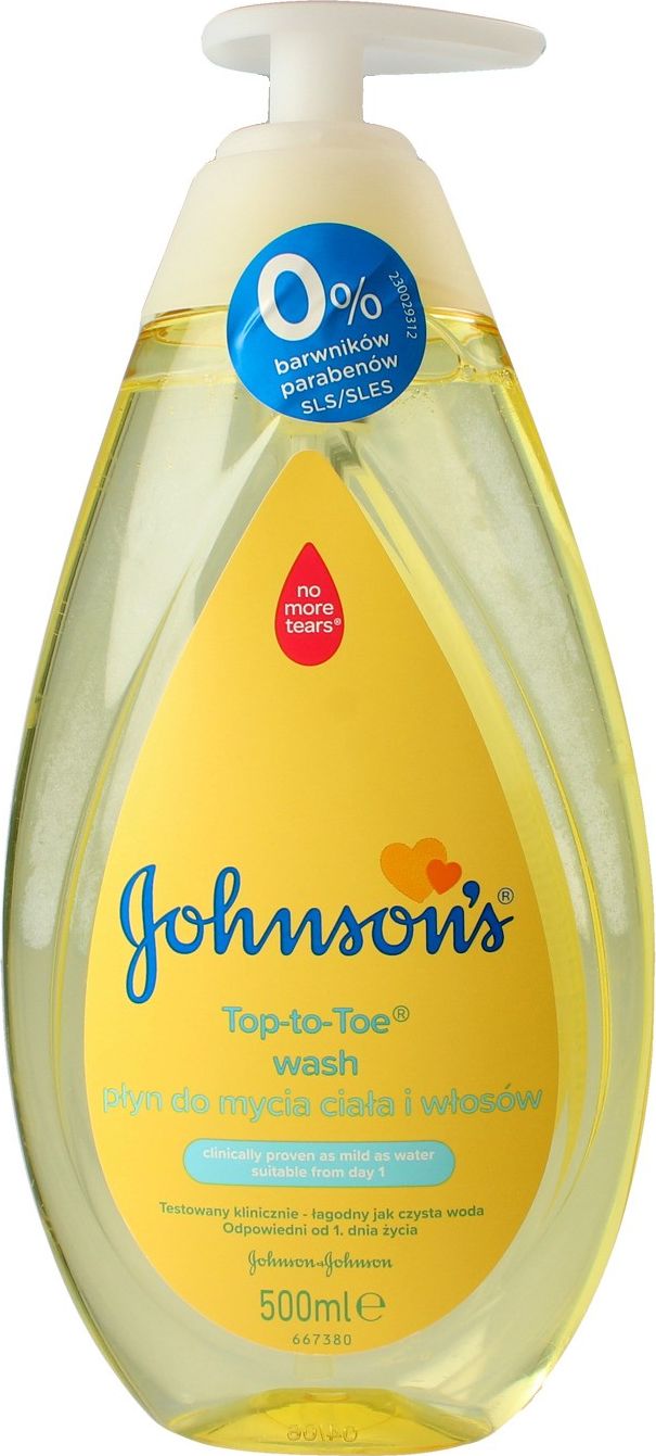 JOHNSONS BABY   Top-to-Toe Wash 500ml |
