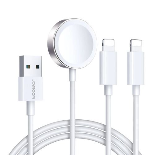 Joyroom S-IW007 Wireless Charger 3-in-1 Qi+Lightning+Lightning
