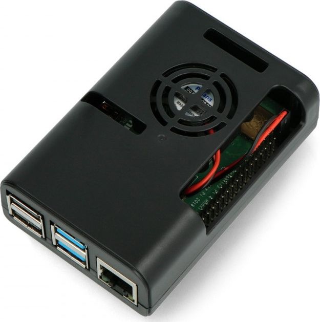 JustPi O z wentylatorem Raspberry Pi