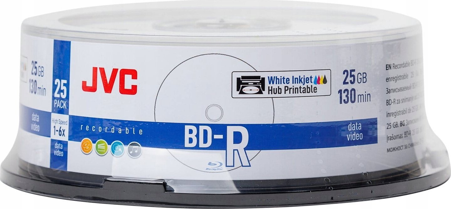JVC BD-R 25 GB 6x 25