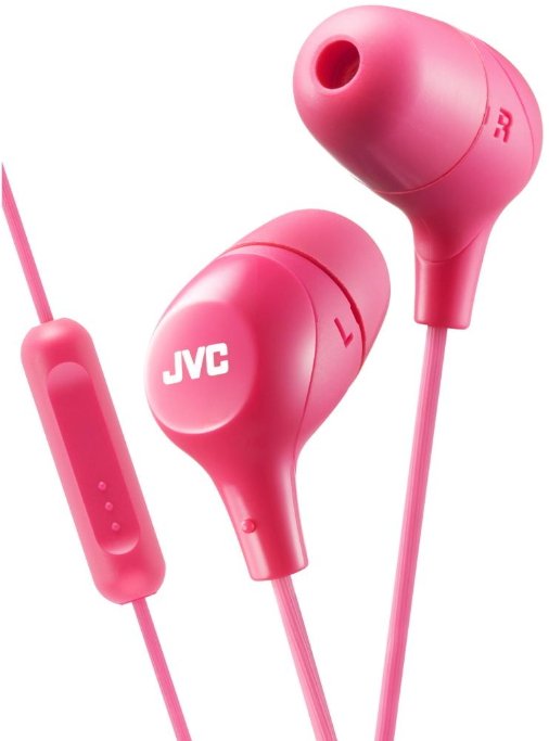 JVC HA-FX38M-P-E Marshmallow Austiņasu un vadības