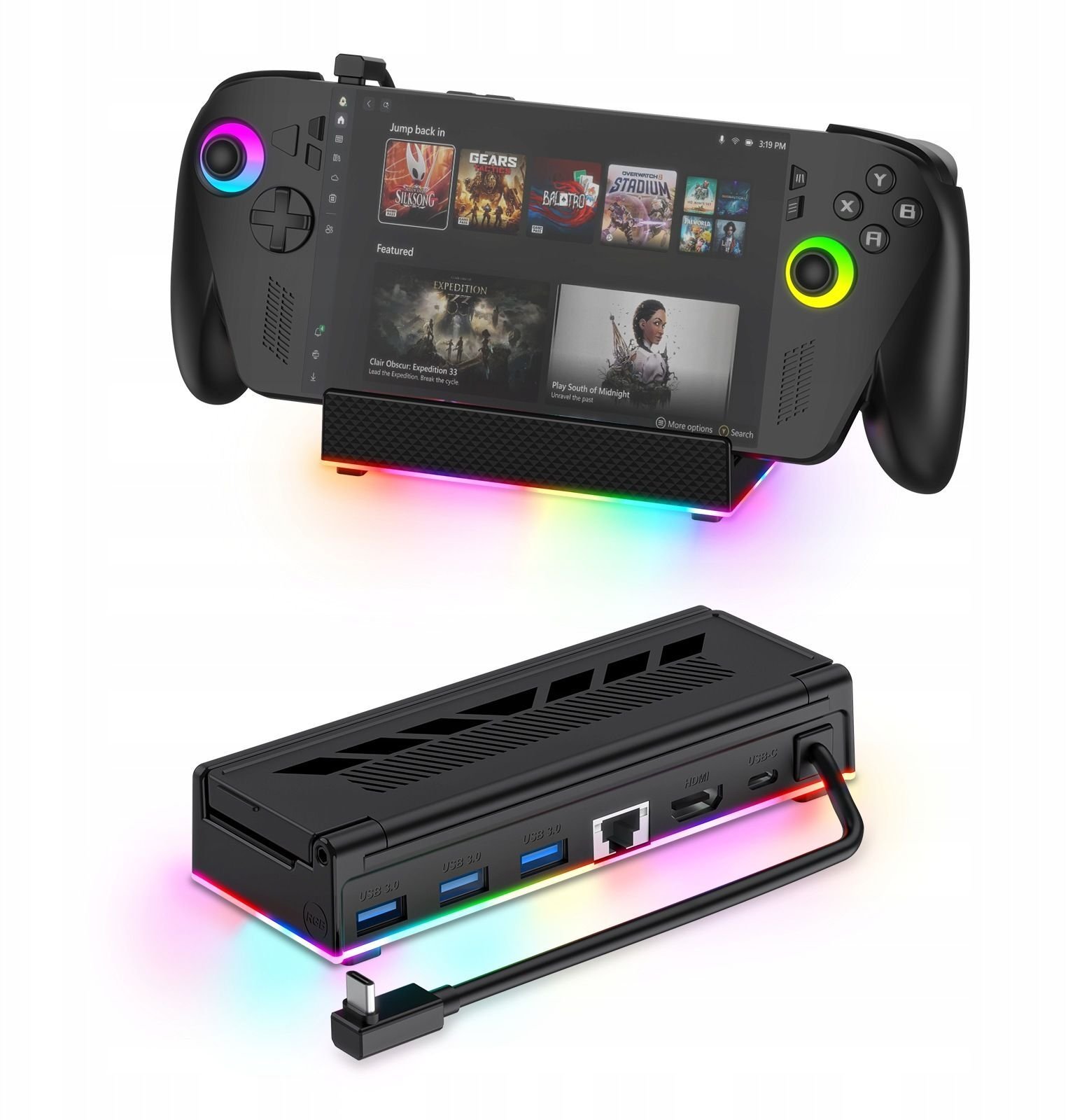 JYS dokująca do Steam Deck OLED