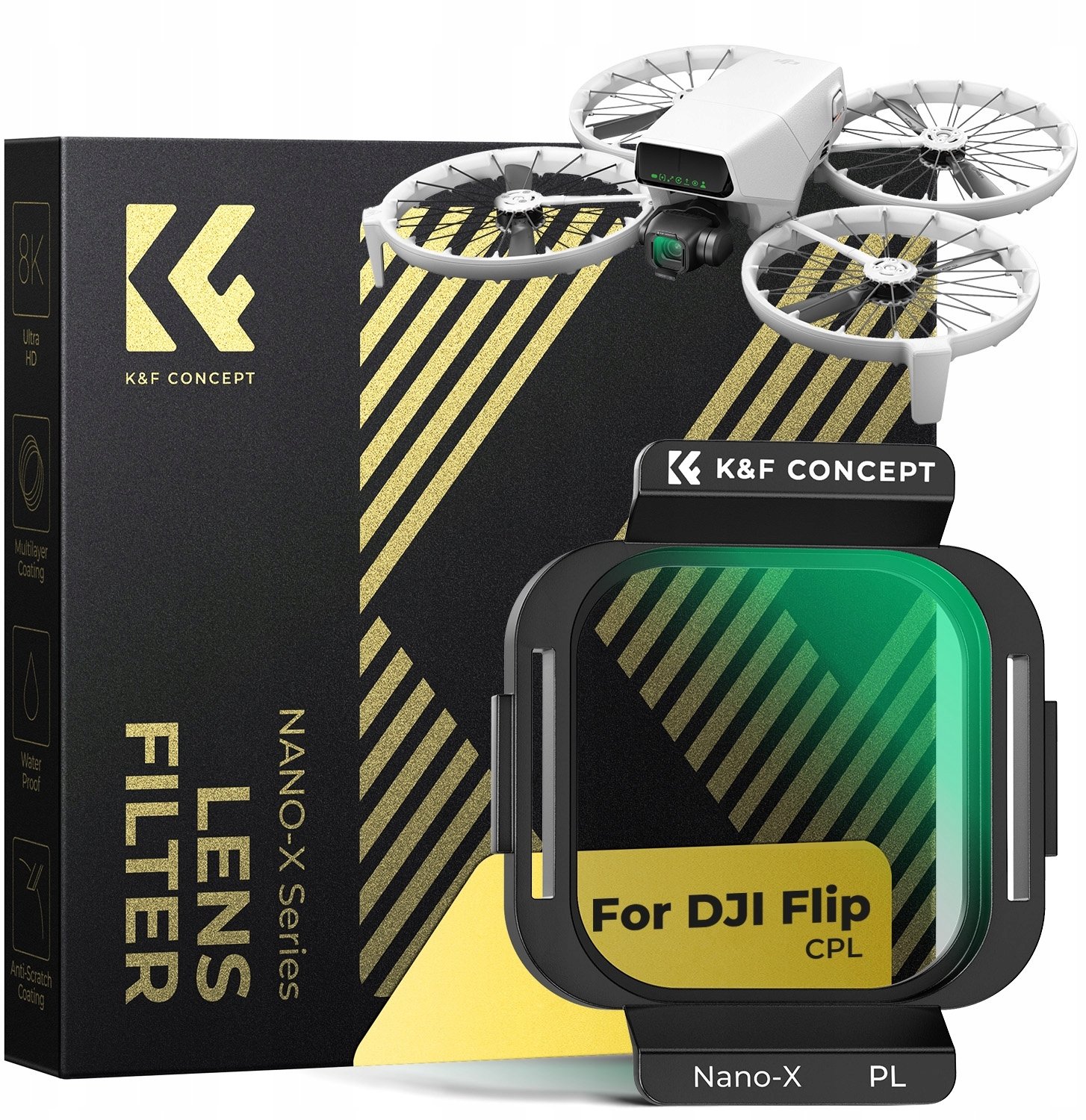 K+F Filtr Pl Polaryzacyjny Nano-x 8k
