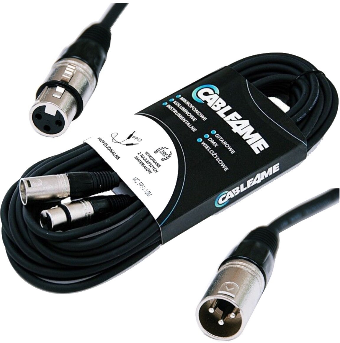 Kabel ACCU-CABLE XLR - XLR 10m