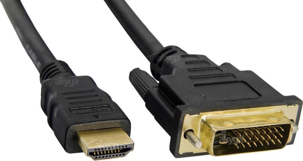 Kabel Akyga HDMI - DVI-D 3m