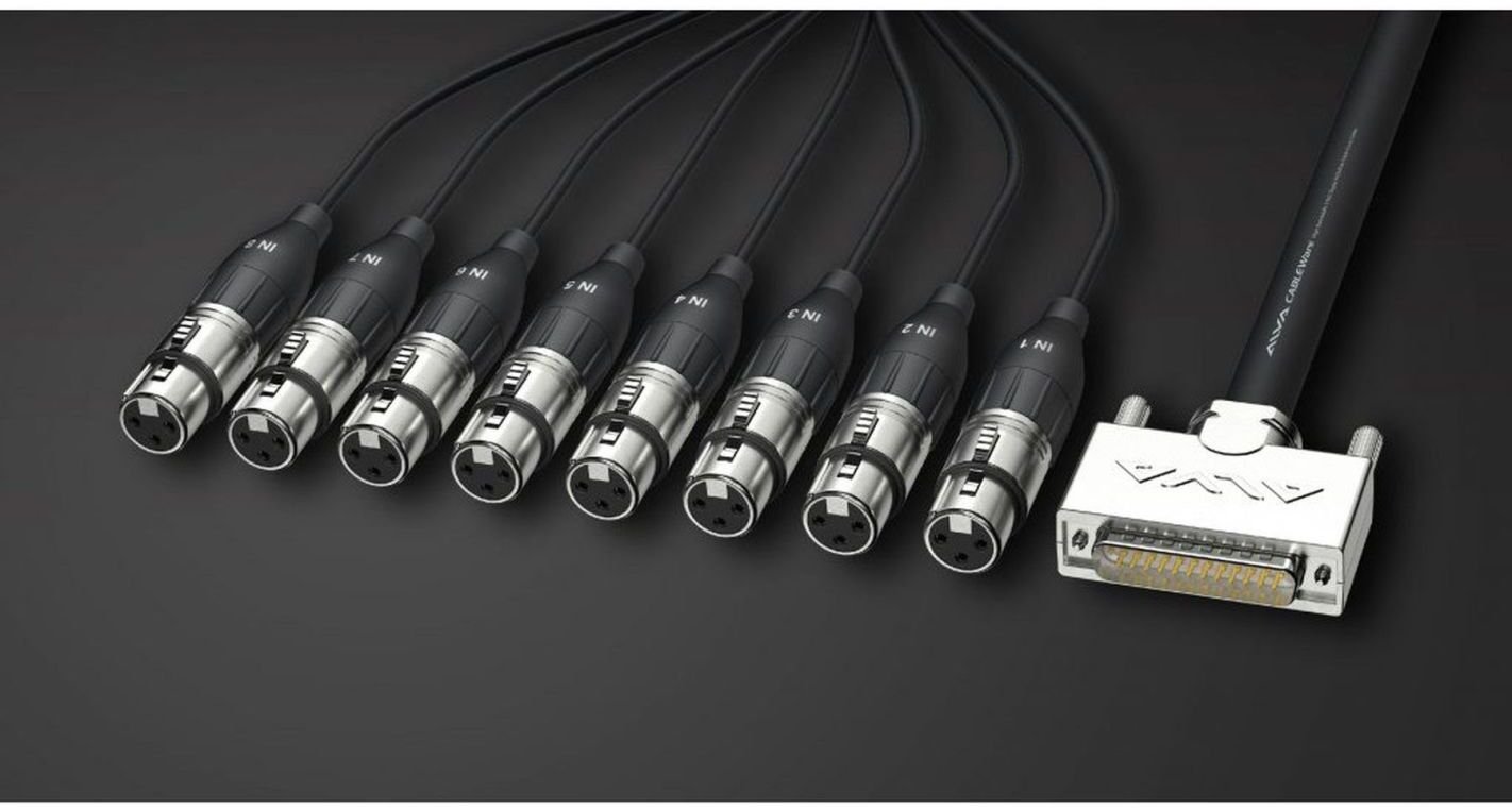 Kabel Alva D-Sub 25 - XLR