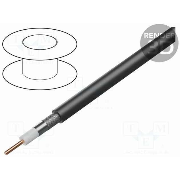 Kabel Belden SDI 75 Ohm RG-6