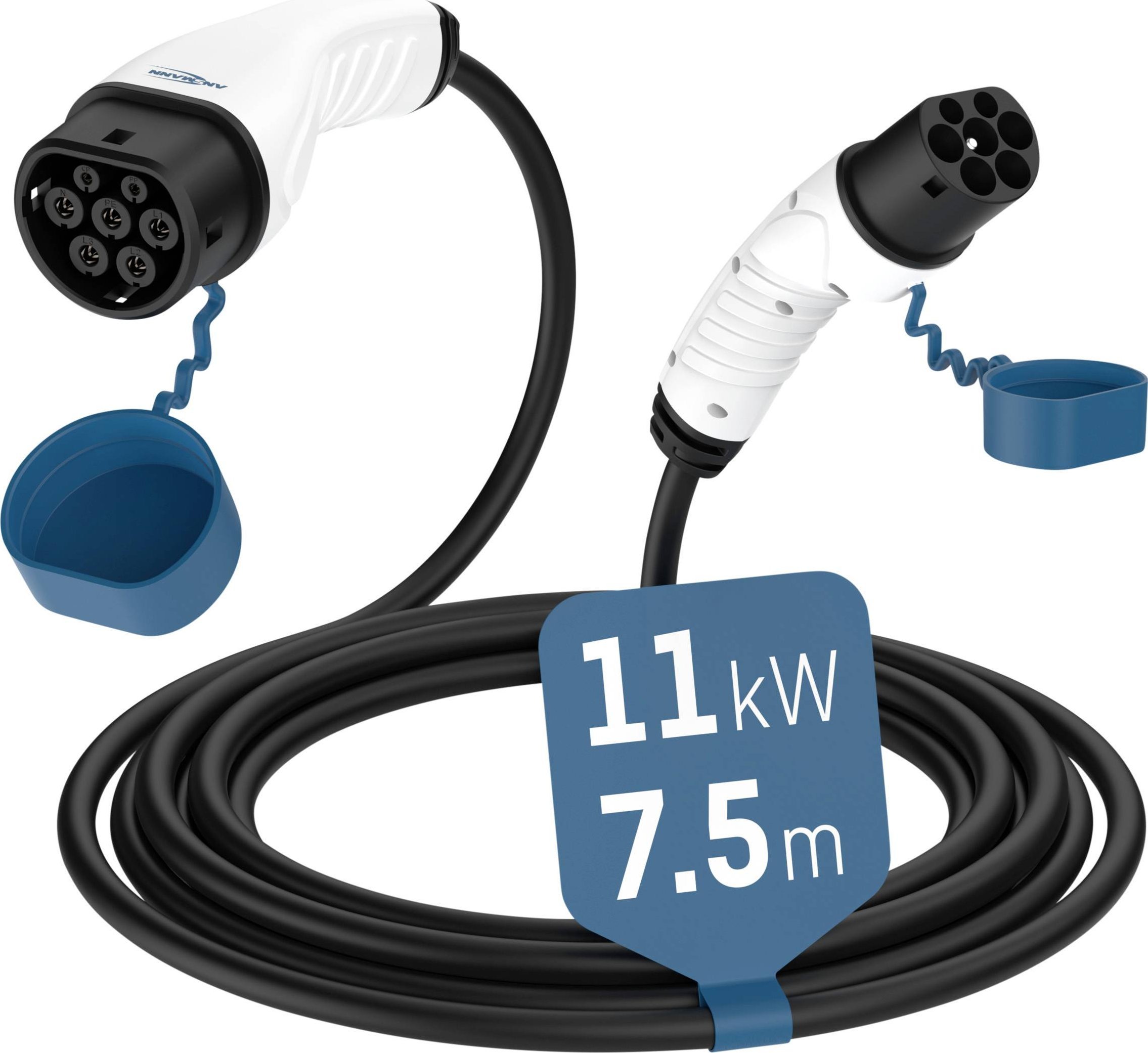Kabel Ansmann 1900-0118 Type 2, 11kW