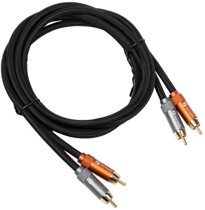 Kabel Fosi Audio 2xRCA-2xRCA 0,3m