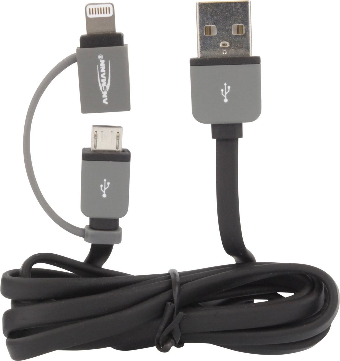 Kabel USB Ansmann USB-A - microUSB