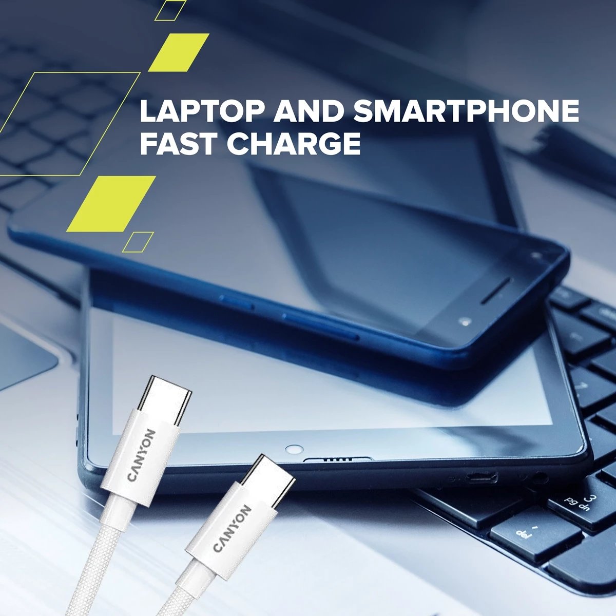 Kabel USB Canyon USB-C - USB-C