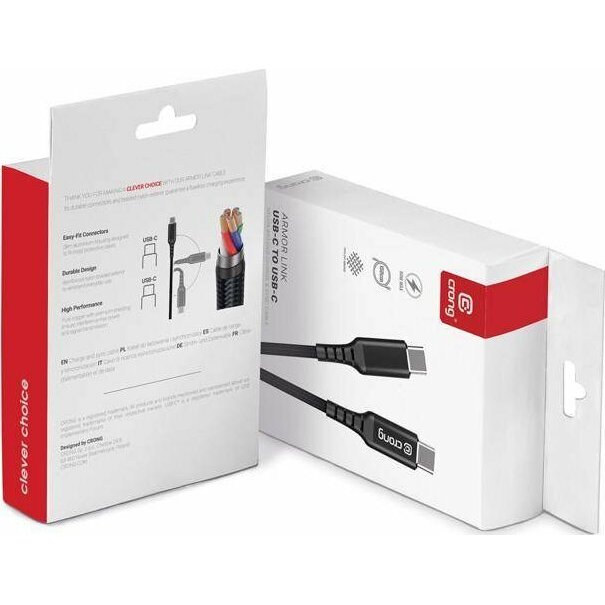 Kabel USB Crong USB-C - USB-C