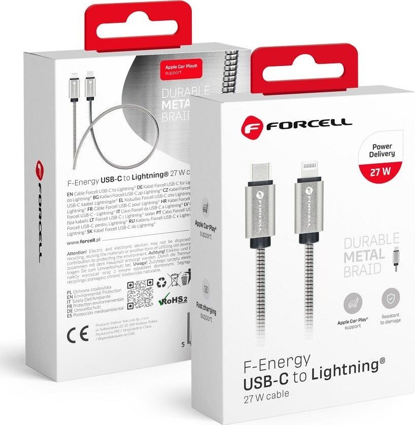 Kabel USB ForCell USB-C - Lightning