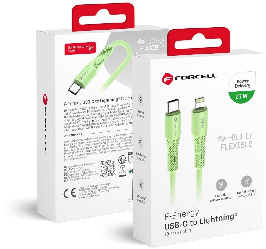 Kabel USB ForCell USB-C - Lightning