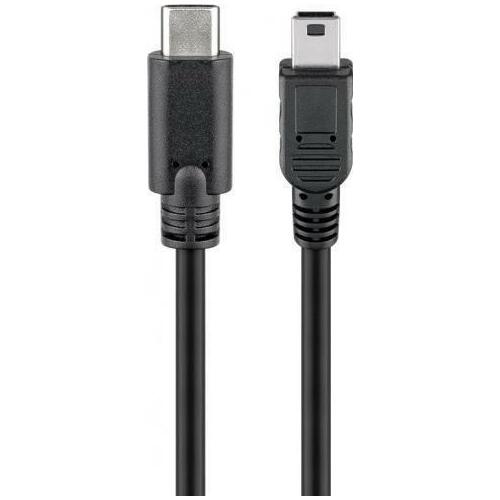 Kabel USB Goobay USB-C - miniUSB