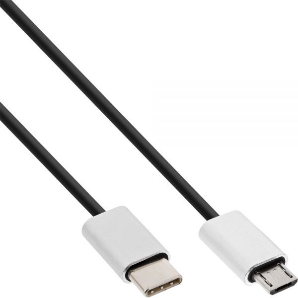 Kabel USB InLine USB-C - microUSB