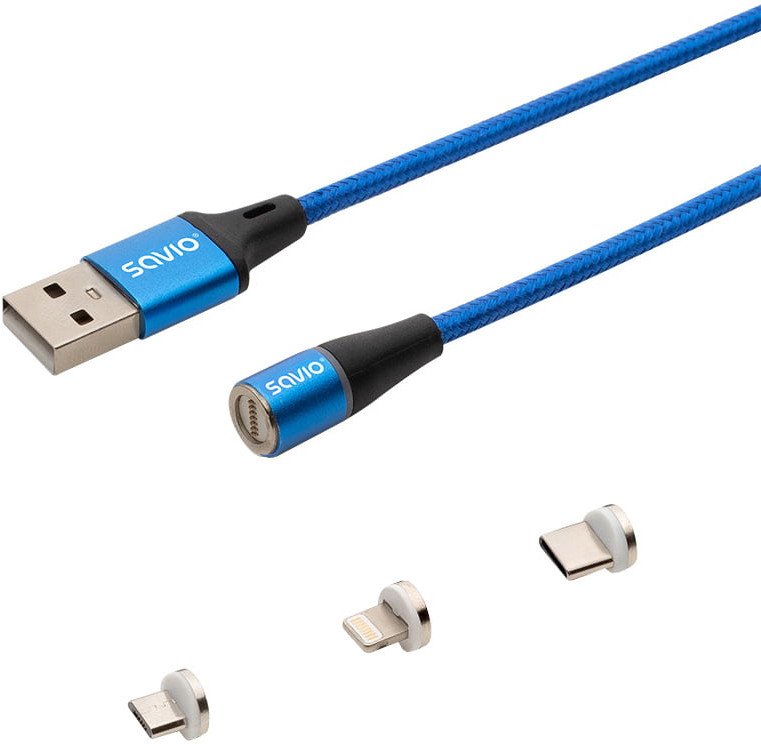 Kabel USB Savio USB-A - USB-C