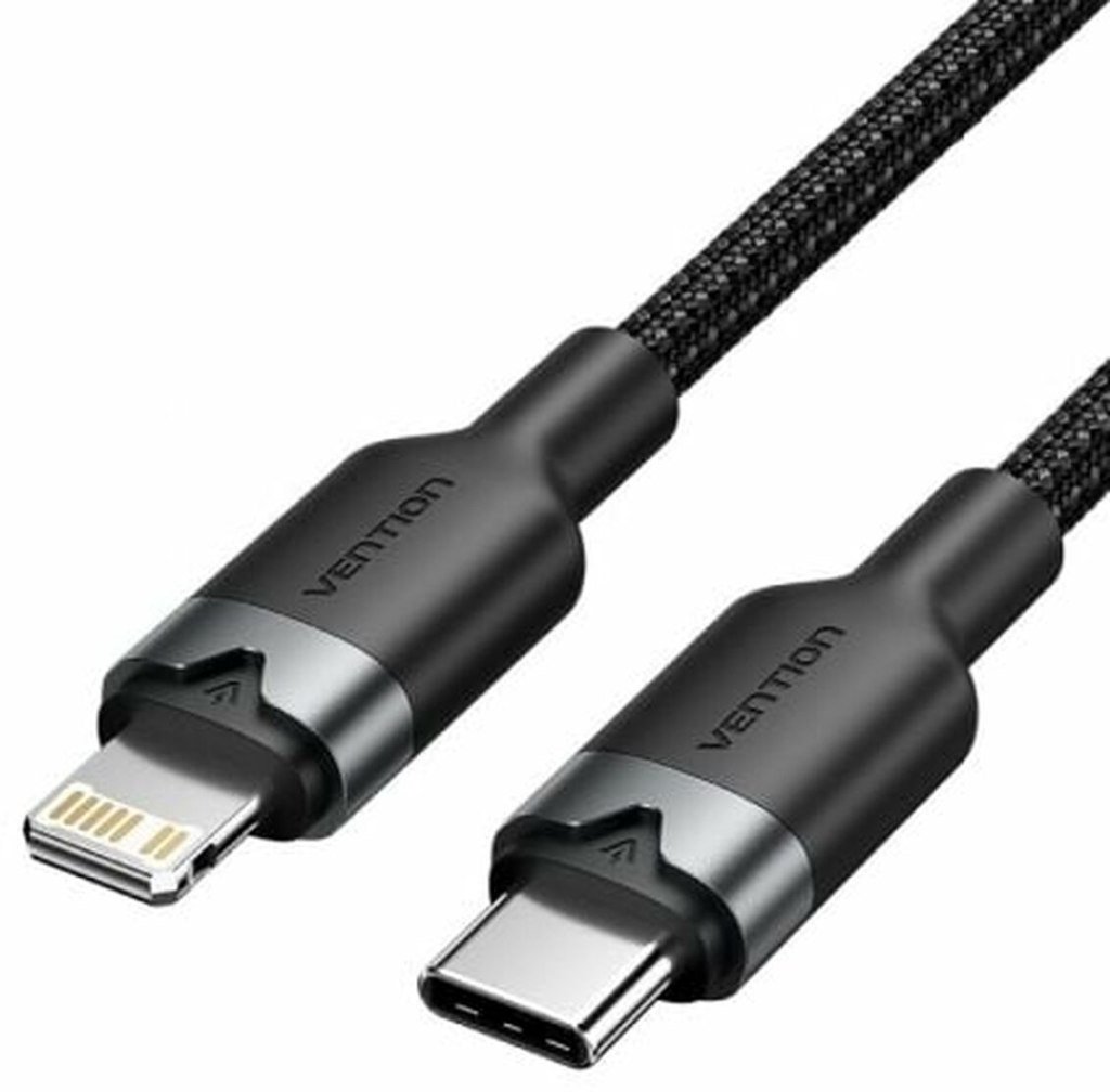 CABLE USB-C TO LIGHTNING/2M BLACK LALBH