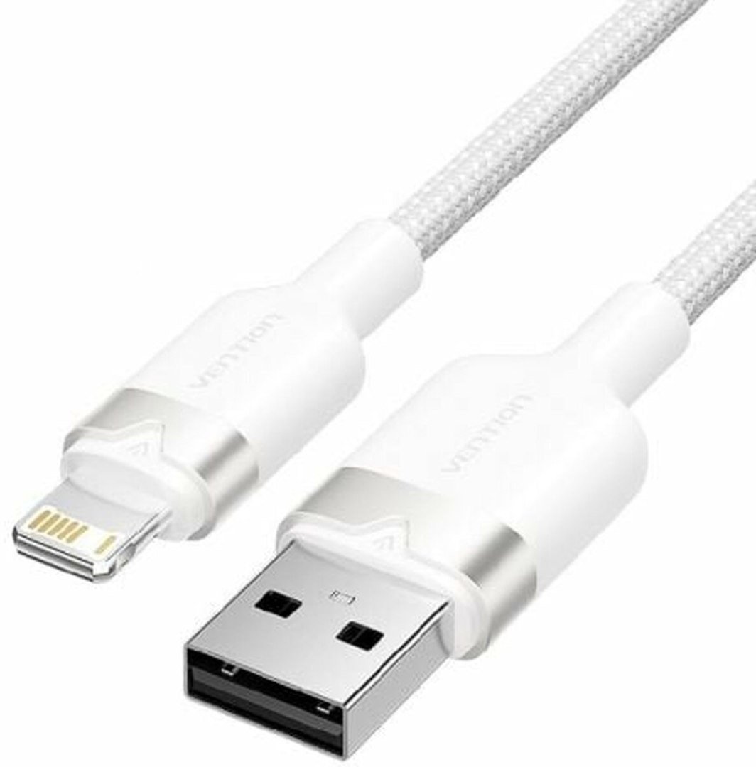 CABLE USB2.0 TO LIGHTNING/2M WHITE