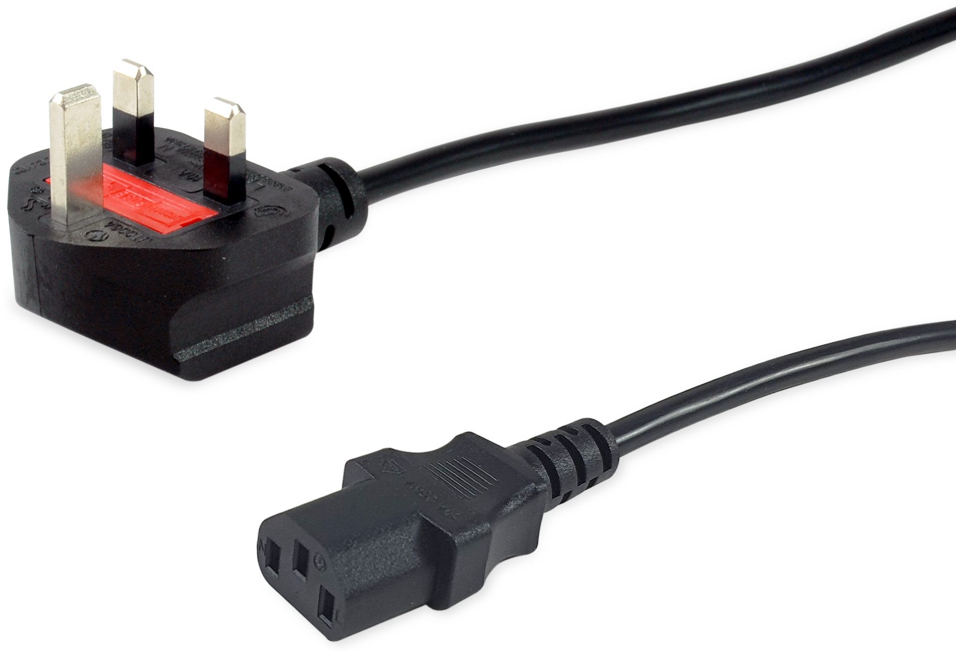 Kabel  Equip Equip IEC-Strom UK-BS1363 ->