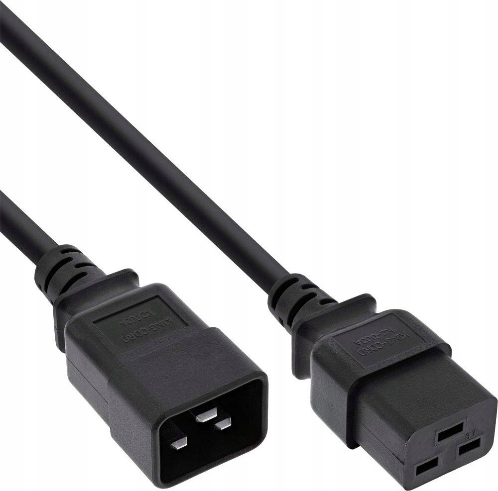 Kabel  InLine INLINE Kaltgeraeteverlaengerung 16A C19