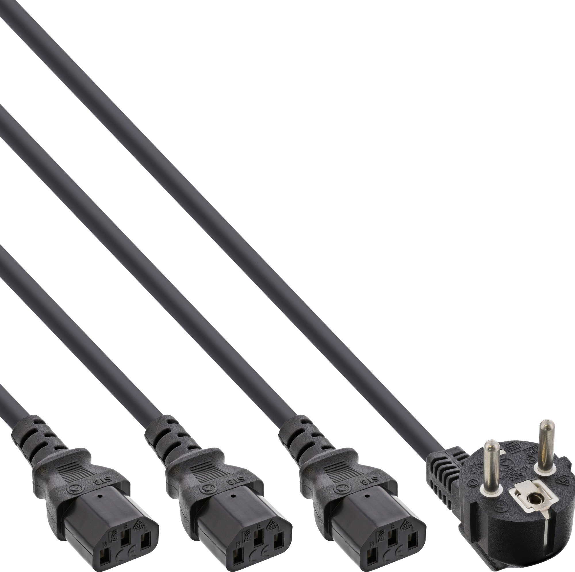 Kabel InLine InLine® Y-Power Cable 1x